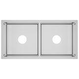 Handmade Kitchen Sink Stainless Steel - Front View