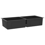 148775 Handmade Kitchen Sink Black Stainless Steel