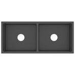 148775 Handmade Kitchen Sink Black Stainless Steel