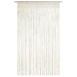 Macrame Curtain 140x240 cm Cotton - Front View