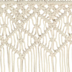 Macrame Curtain 140x240 cm Cotton