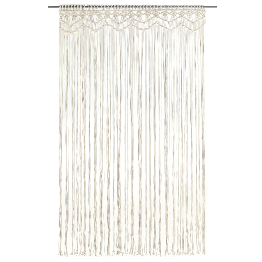 Macrame Curtain 140x240 cm Cotton
