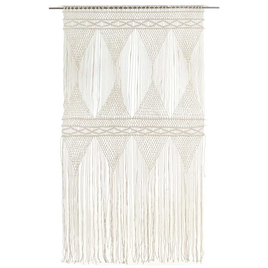 Macrame Curtain 140x240 cm Cotton