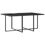 11 Piece Garden Dining Set with Cushions Poly Rattan Grey - Extra Image