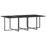 13 Piece Garden Dining Set with Cushions Poly Rattan Grey - Extra Image