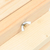 Bee Hotel Solid Firwood 22x20x20 cm - Low Angle