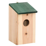 Bird Houses 10 pcs Solid Firwood 12x12x22 cm