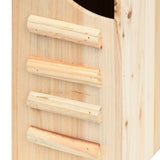 Bat House Solid Firwood 30x20x38 cm - 45-Degree Angle