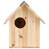 Squirrel House Solid Firwood 26x25x29 cm - Side View