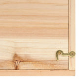 Squirrel House Solid Firwood 26x25x29 cm - Low Angle