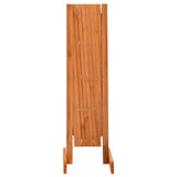 Garden Trellis Fence Orange 150x80 cm Solid Firwood - Side View