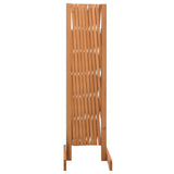 Garden Trellis Fence Orange 180x100 cm Solid Firwood - Side View