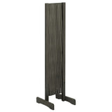 Garden Trellis Fence Grey 180x100 cm Solid Firwood