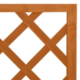 Corner Trellis Orange 50x50x145 cm Solid Firwood - 45-Degree Angle