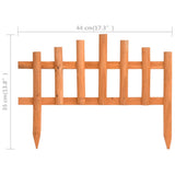 Lawn Edgings 10 pcs Firwood 4.4 m
