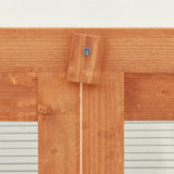 Greenhouse 60x45x100 cm Firwood - Rear View