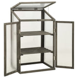 Greenhouse 60x45x100 cm Firwood - Front View