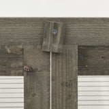 Greenhouse 60x45x100 cm Firwood - Rear View