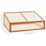 Greenhouse 100x65x40 cm Firwood - Close-Up Angle