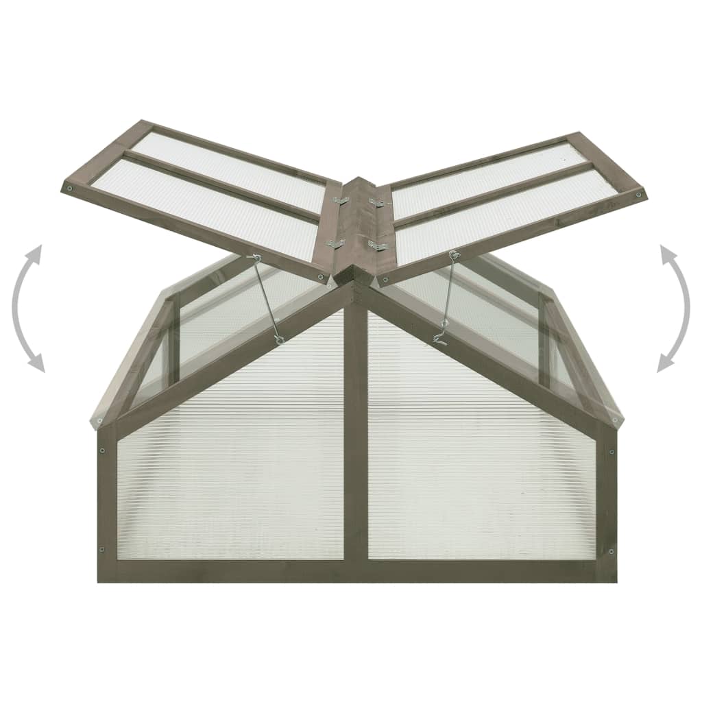 Greenhouse 120x80x50 cm Firwood