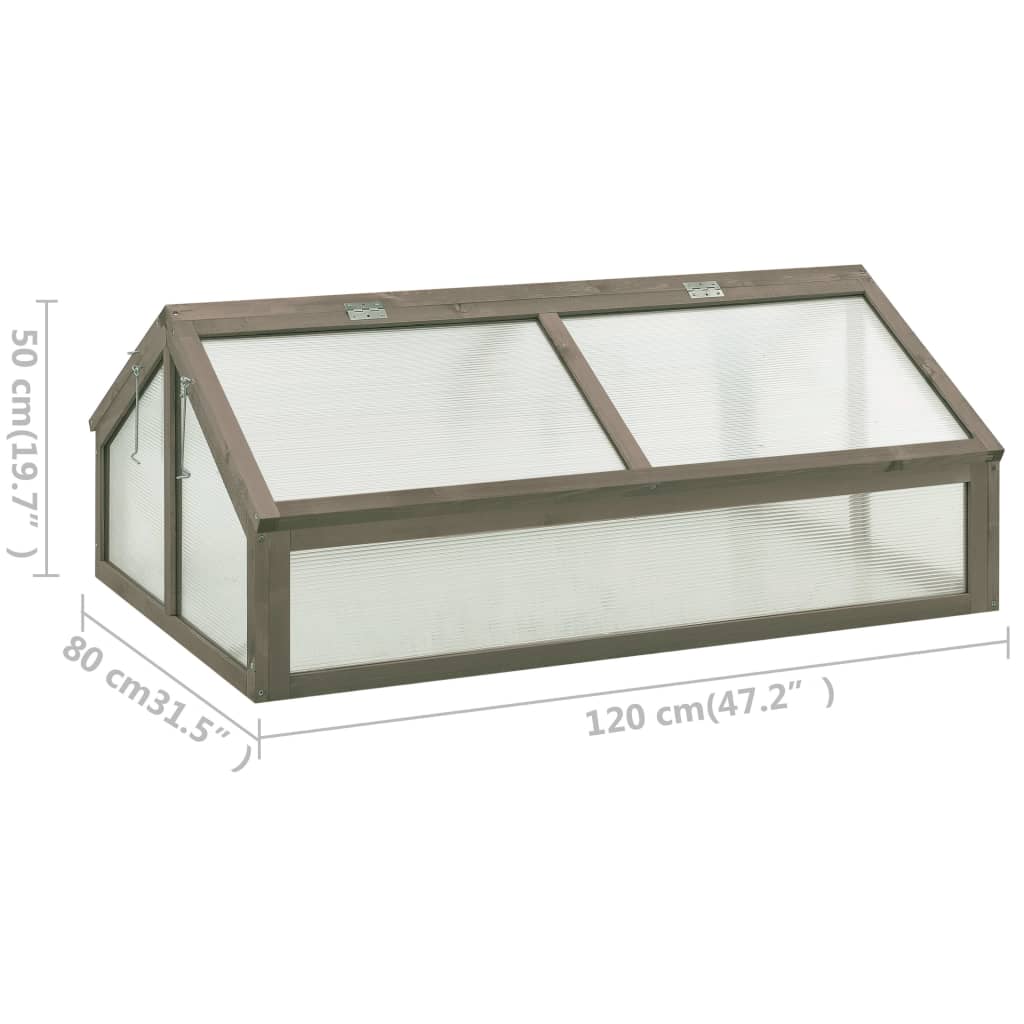 Greenhouse 120x80x50 cm Firwood
