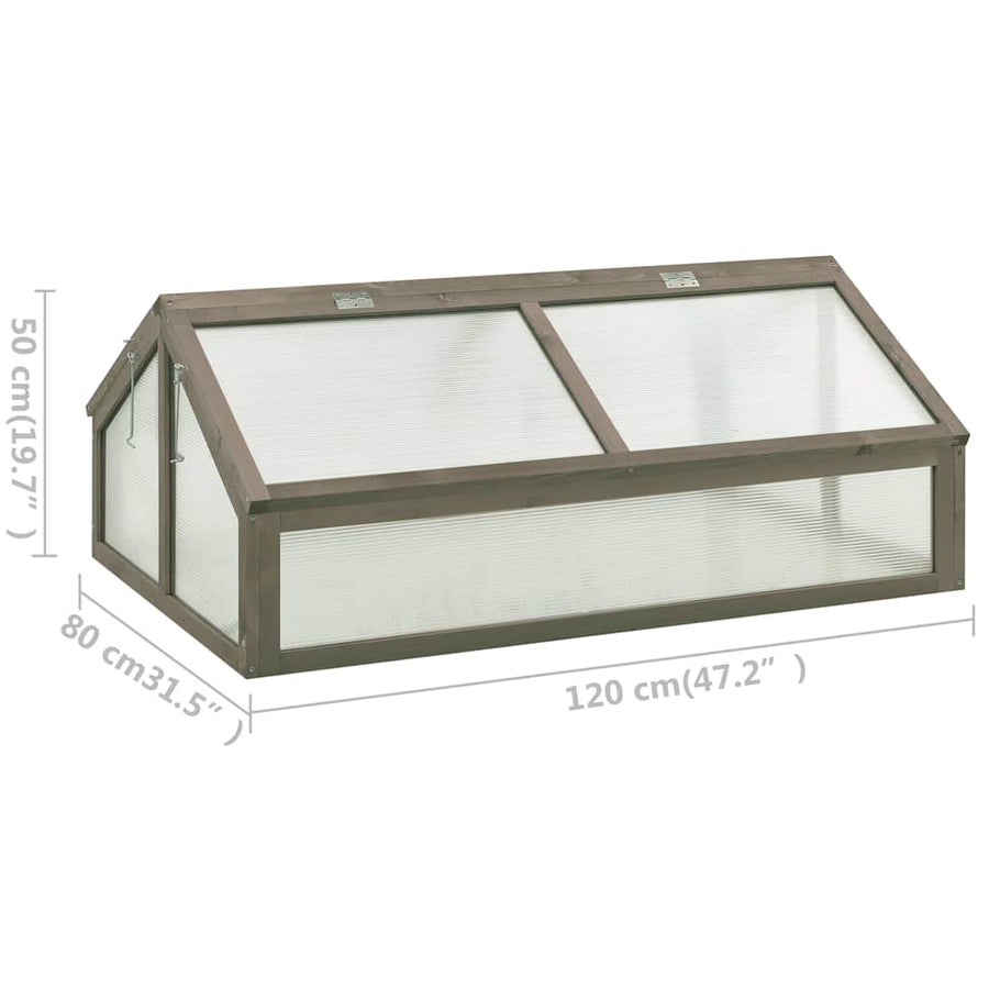 Greenhouse 120x80x50 cm Firwood