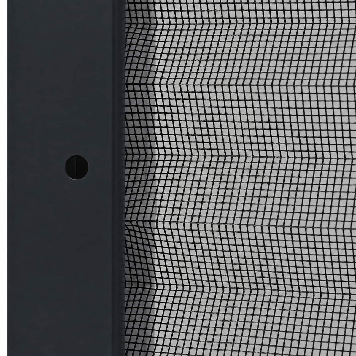 Plisse Insect Screen for Windows Aluminium Anthracite 60x80 cm