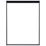 Plisse Insect Screen for Windows Aluminium Anthracite 60x80 cm - Side View