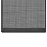 Hinged Insect Screen For Doors Anthracite 100x215 Cm