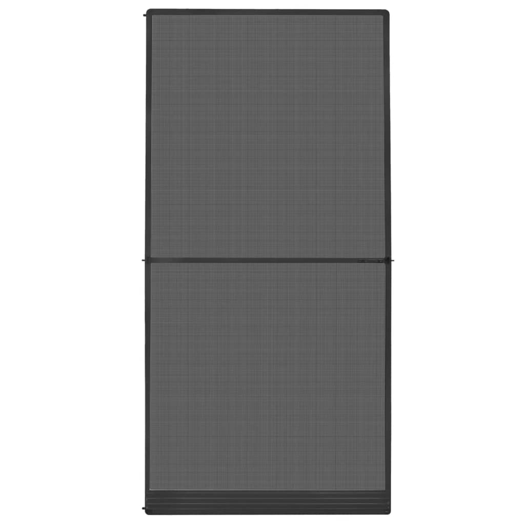 Hinged Insect Screen For Doors Anthracite 120x240 Cm