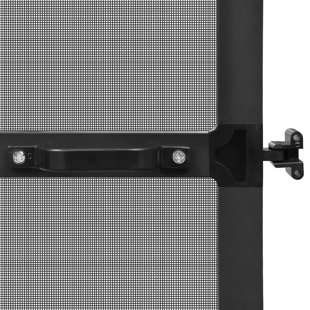 Hinged Insect Screen For Doors Anthracite 120x240 Cm