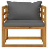 7 Piece Garden Lounge Set with Cushion Solid Acacia Wood - Extra Image