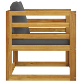 8 Piece Garden Lounge Set with Cushion Solid Acacia Wood