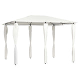 Gazebo with Post Covers 3x4x2.6 m Cream 160 g/m²