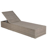 9 Piece Outdoor Dining Set Poly Rattan Brown - Extra Image