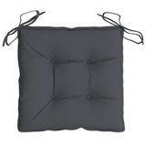 Chair Cushions 2 pcs Anthracite 50x50x7 cm Oxford Fabric - Rear View