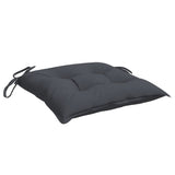 Chair Cushions 4 Pcs Anthracite 50x50x7 Cm Fabric