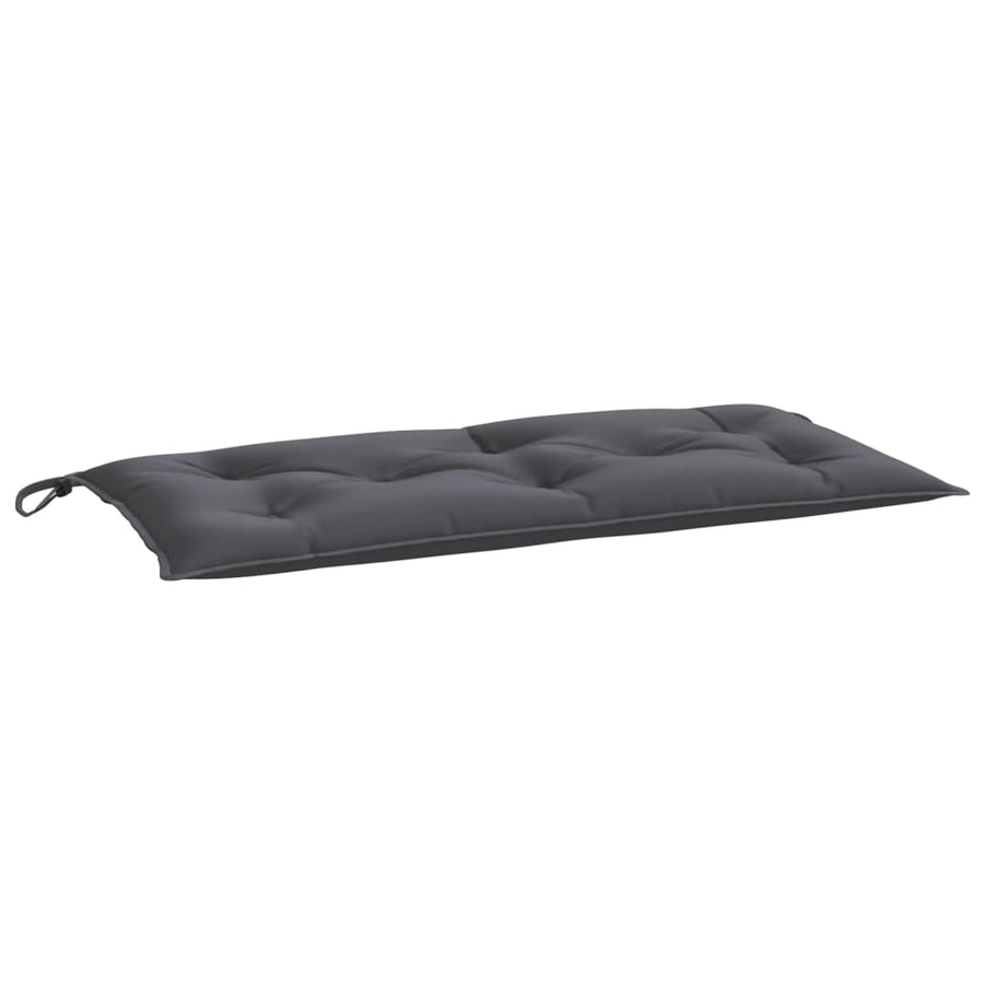 Garden Bench Cushion Anthracite 100x50x7 Cm Fabric