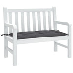 Garden Bench Cushion Anthracite 100x50x7 Cm Fabric