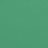 Garden Bench Cushion Green 100x50x7 Cm Fabric - 45-Degree Angle