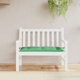 Garden Bench Cushion Green 100x50x7 cm Oxford Fabric