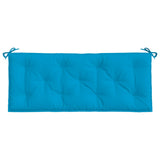 Garden Bench Cushion Light Blue 120x50x7 cm Oxford Fabric