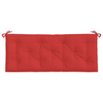 Garden Bench Cushion Red 120x50x7 cm Oxford Fabric