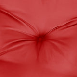 Garden Bench Cushion Red 120x50x7 cm Oxford Fabric - 45-Degree Angle