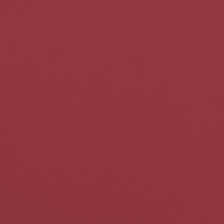 Garden Bench Cushion Wine Red 120x50x7 cm Oxford Fabric