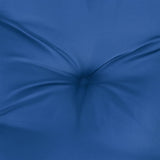 Garden Bench Cushion Blue 120x50x7 Cm Fabric