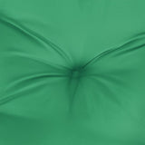 Garden Bench Cushion Green 150x50x7 Cm Fabric