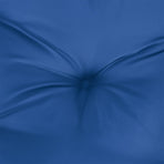 Garden Bench Cushion Blue 150x50x7 Cm Fabric