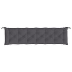 Garden Bench Cushion Anthracite 200x50x7 cm Oxford Fabric