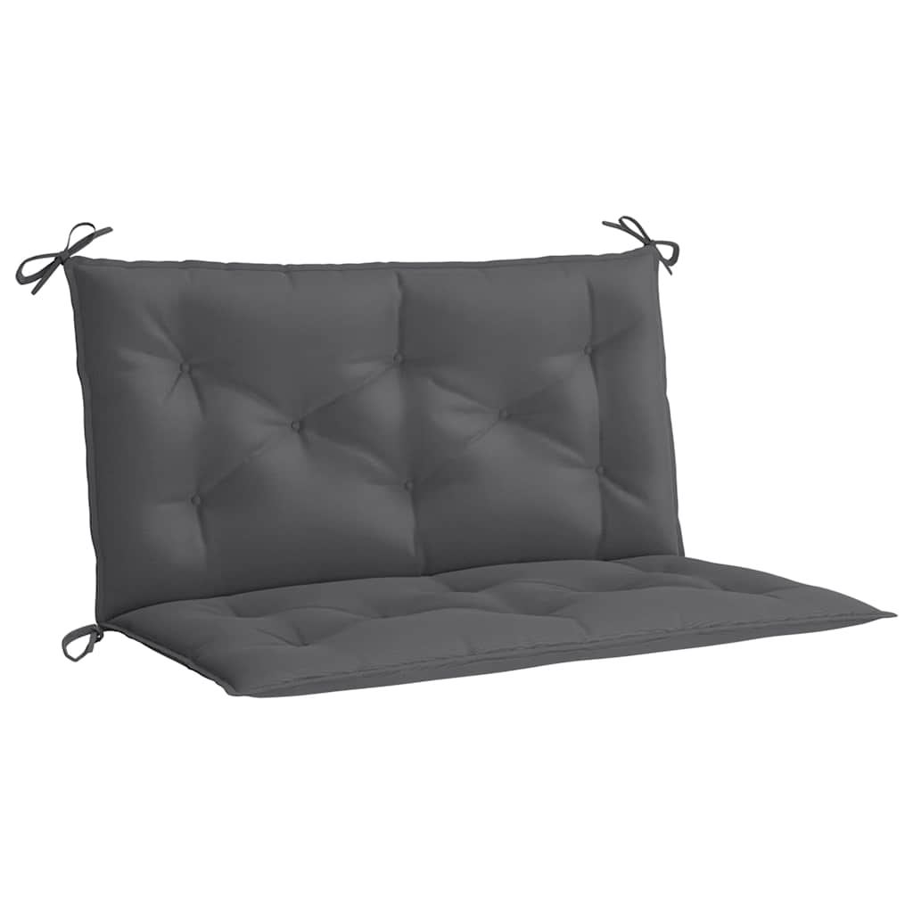 Garden Bench Cushion Anthracite 100x(50+50)x7cm Oxford Fabric